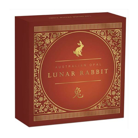 Australia 1 dolar 2023, Rok Królika, Opal, Lunar III