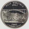 USA 25 Centów 2005 - Wirginia Zachodnia, Quarter - NGC PF69 Ultra Cameo