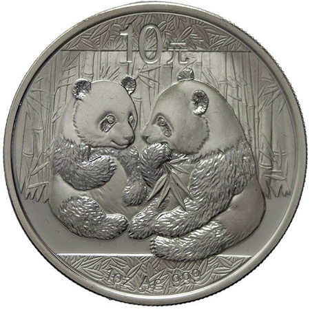 Chiny 10 Yuan 2009 - Panda, Fabulous 12