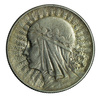 Polska 5 Złotych 1933 - Głowa Kobiety