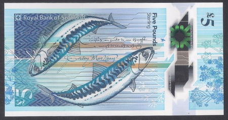 Szkocja 5 Funtów 2016