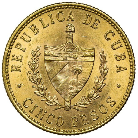 Kuba 5 Pesos 1916 - Jose Marti