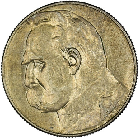 Polska 5 Złotych 1936 - Józef Piłsudski