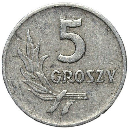 Polska PRL 5 Groszy 1959