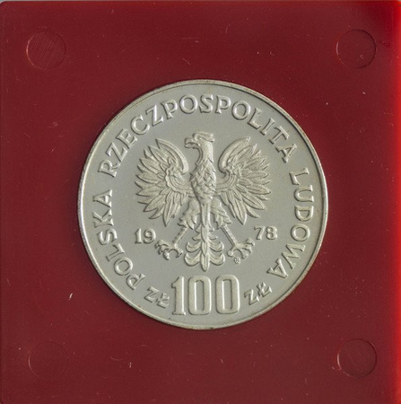 Polska 100 Złotych 1978 - Adam Mickiewicz, Próba