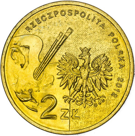 Polska 2 Złote 2012 - Piotr Michałowski