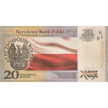 Polska 20 Złotych 2018 - 100. Rocznica Odzyskania przez Polskę Niepodległosci