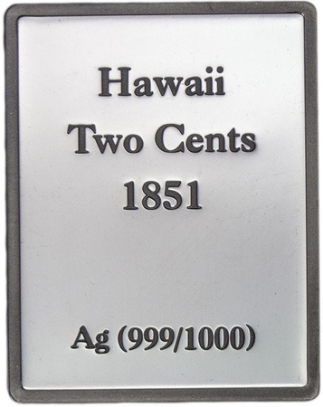 Hawajscy Misjonarze - Znaczki Świata - Srebro