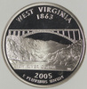 USA 25 Centów 2005 - Wirginia Zachodnia, Quarter - NGC PF69 Ultra Cameo