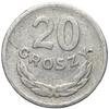 Polska PRL 20 Groszy 1962