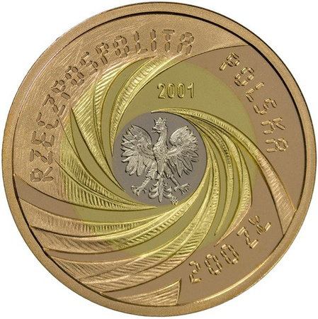 Polska 200 zł 2001 - Rok 2001
