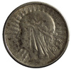 Polska 2 Złote 1933 - Głowa kobiety