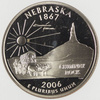 USA 25 Centów 2006 - Nebraska, Quarter - NGC PF69 Ultra Cameo