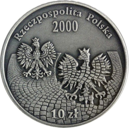 Polska 10 Złotych 2000 - 30. Rocznica Grudnia 70