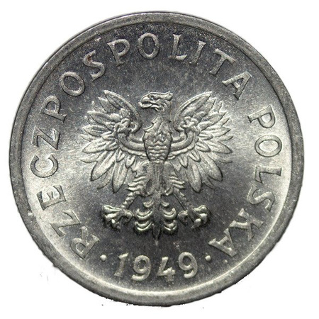 Polska PRL 10 Groszy 1949