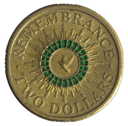 Australia 2 Dolary 2014 - Elżbieta II