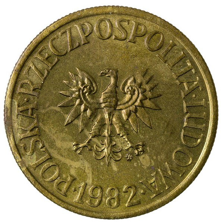 Polska PRL 5 Złotych 1982