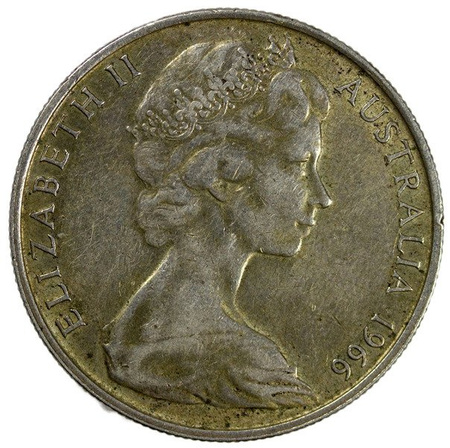 Australia 50 Centów 1966