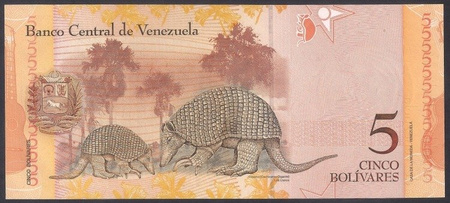 Wenezuela 5 Boliwar 2007