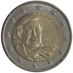 Niemcy 2 Euro 2018 F - Helmut Schmidt