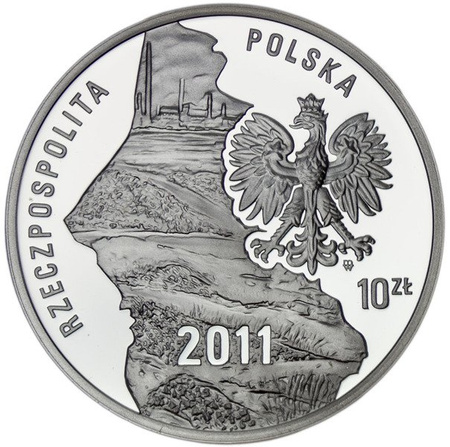 Polska 10 Złotych 2011 - Powstania Śląskie