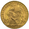 Francja 20 Franków 1911 - Kogut