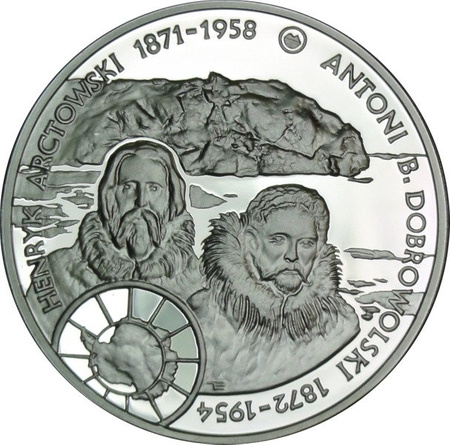 Polska 10 Złotych 2007 - Henryk Arctowski i Antoni B. Dobrowolski