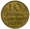 Wolne Miasto Gdańsk 10 Fenigów 1932