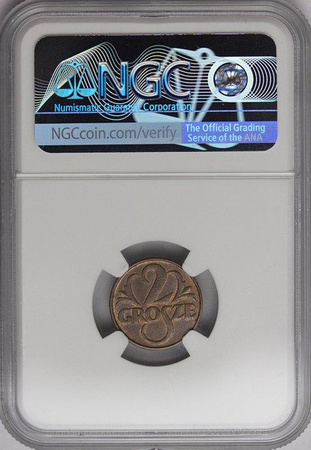 Polska 2 Grosze 1932 - MS 64 BN