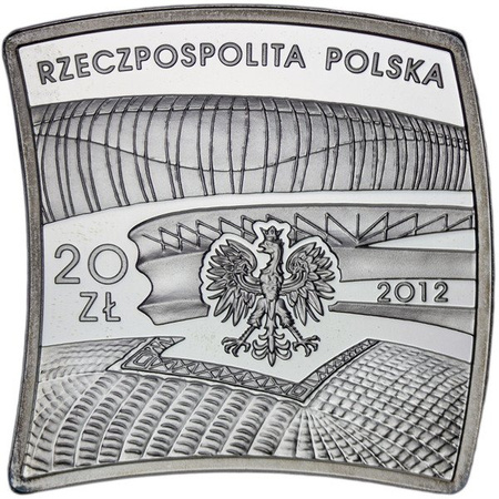 Polska 20 Złotych 2012 - Mistrzostwa Europy w Piłce Nożnej - Euro 2012