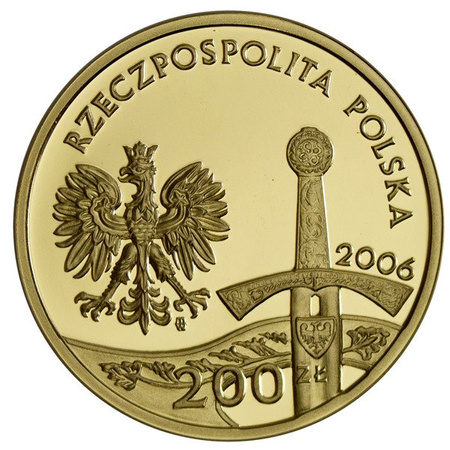 Polska 200 złotych 2006 - Jeździec Piastowski