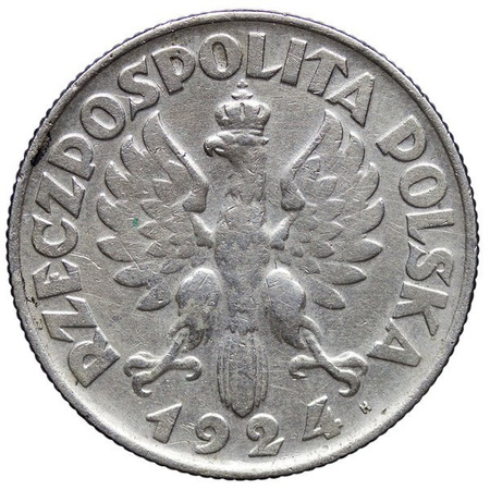 Polska 2 Złote 1924 - Literka H