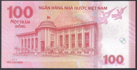 Wietnam 100 Dong 2016
