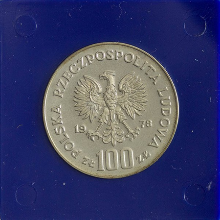 Polska 100 Złotych 1978 - Adam Mickiewicz