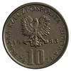 Polska PRL 10 Złotych 1983 - Bolesław Prus