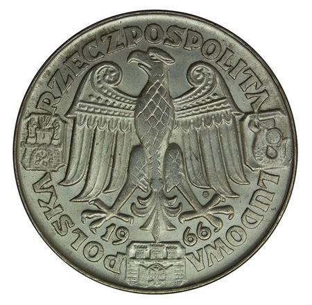 Polska 100 Złotych 1966 - Mieszko i Dąbrówka, PRÓBA