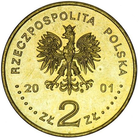 Polska 2 Złote 2001 - Kopalnia Soli w Wieliczce