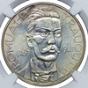 Polska 10 złotych 1933 - Romuald Traugutt, NGC MS62
