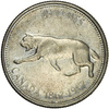 Kanada 25 centów 1967 - Ryś