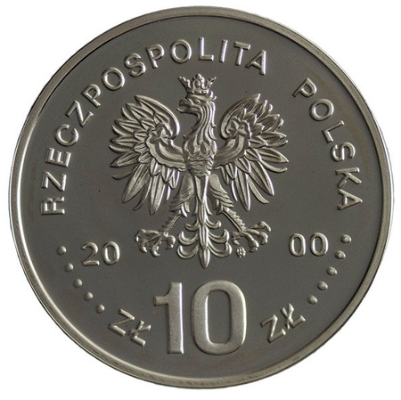 Polska 10 Złotych 2000 - Jan II Kazimierz