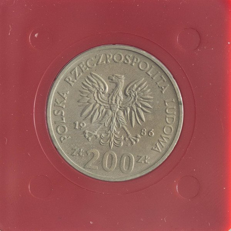 Polska 200 Złotych 1986 - Władysław I Łokietek, Próba