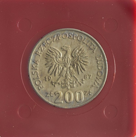 Polska 200 Złotych 1987 - Mistrzostwa Europy w Piłce Nożnej 1988, Próba