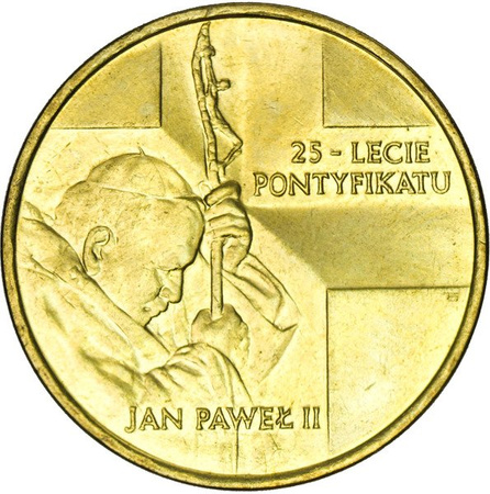 Polska 2 Złote 2003 - Jan Paweł II - 25 Lat Pontyfikatu