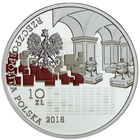 Polska 10 Złotych 2018 - My Polacy dumni i wolni 1918-2018