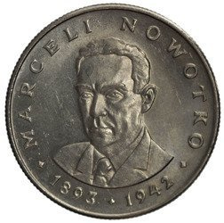 Polska 20 Złotych 1976 - Marceli Nowotko