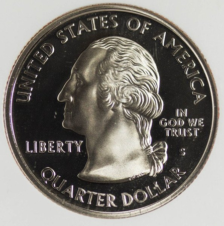 USA 25 Centów 2007 - Wyoming, Quarter - NGC PF69 Ultra Cameo