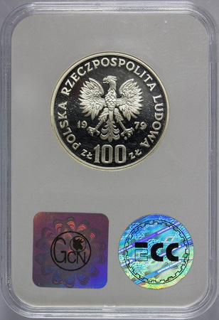 Polska 100 Złoty 1979 rok - Ochrona Środowiska - Kozica - GCN PR 66, Próba