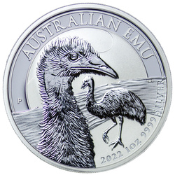 Australia 1 Dolar 2022, Australian Emu