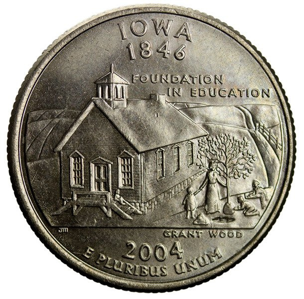 USA 25 Centów 2004 Iowa, Quarter \ Ameryka Północna \ USA