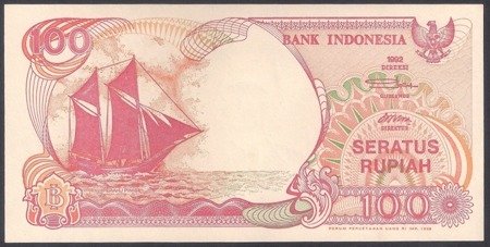 Indonezja 100 Rupii 1992